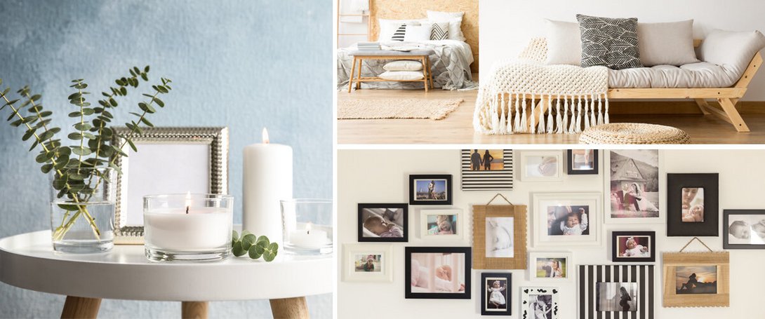 wohnen-einrichten-haus-collage-gemischt Zu viel Deko